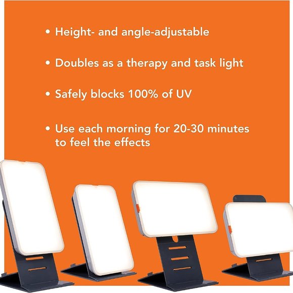 TheraLite Mood and Energy Enhancing Bright Light Therapy Lamp - Picture 9 of 14
